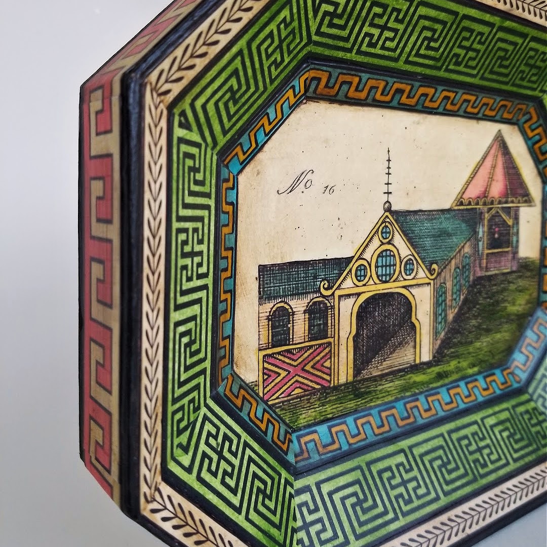 Chinois Decoupage Tray - SOLD - Image 4