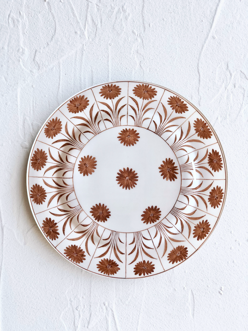 Daisy Plate amber