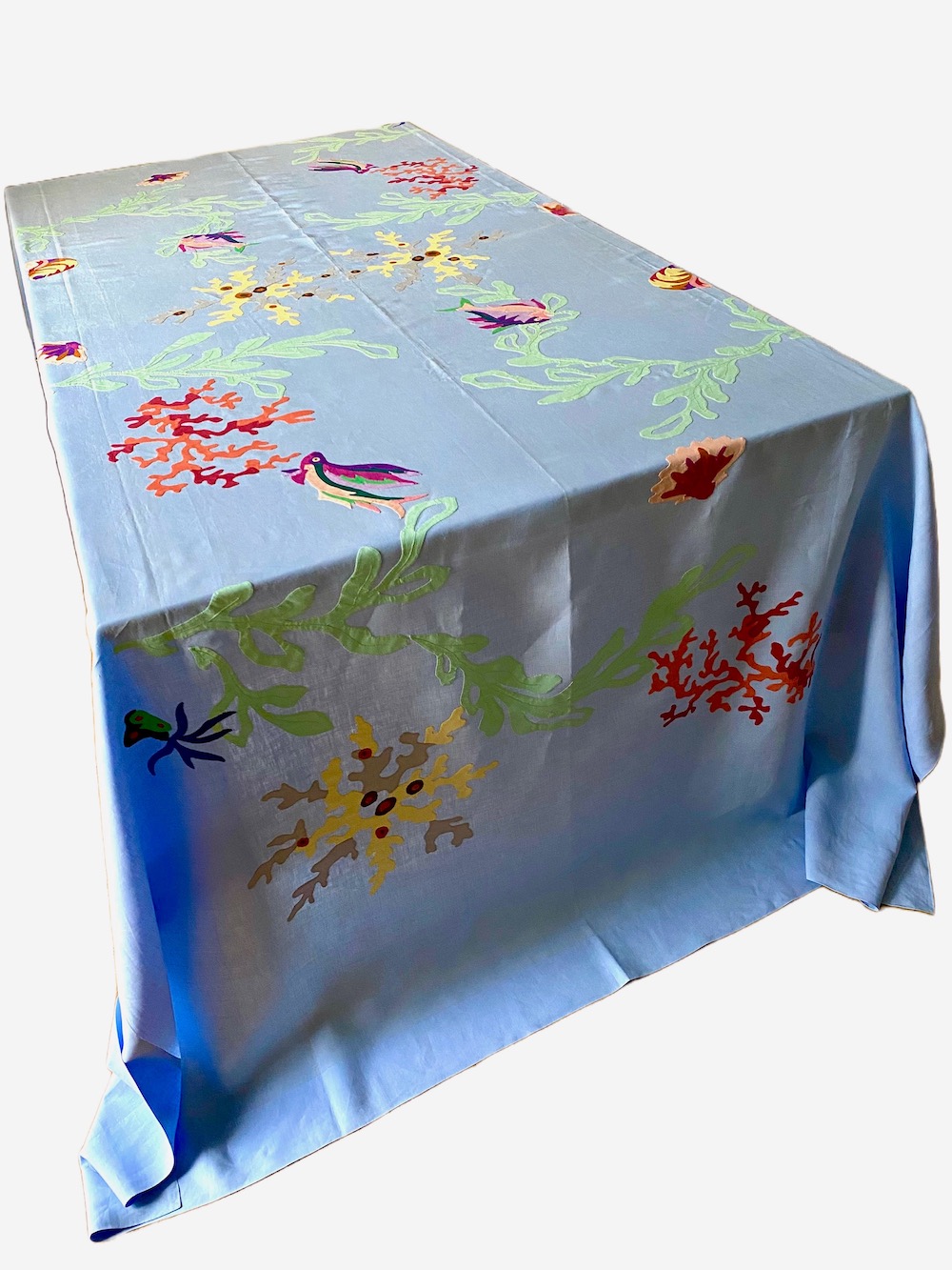 Rare Magnificent Vintage Porthault Table Linen Set - SOLD - Image 6