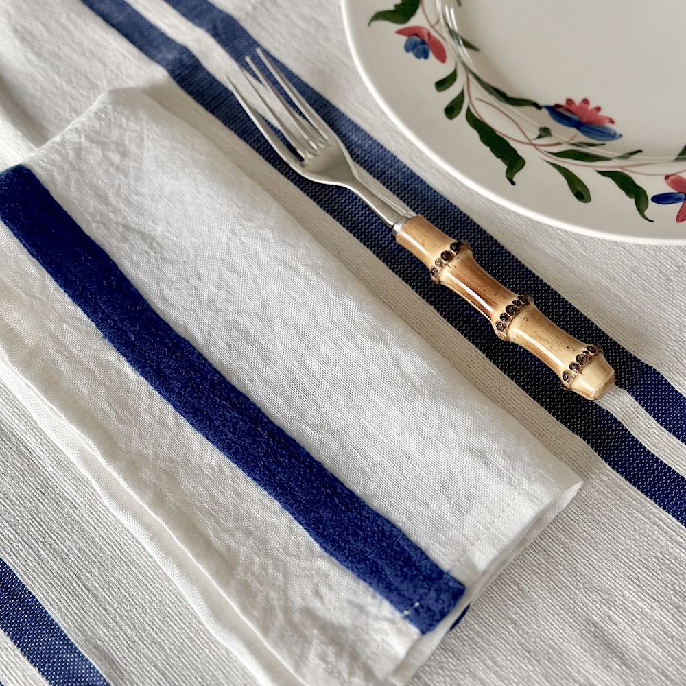 Riviera Stripe Napkin - Image 2