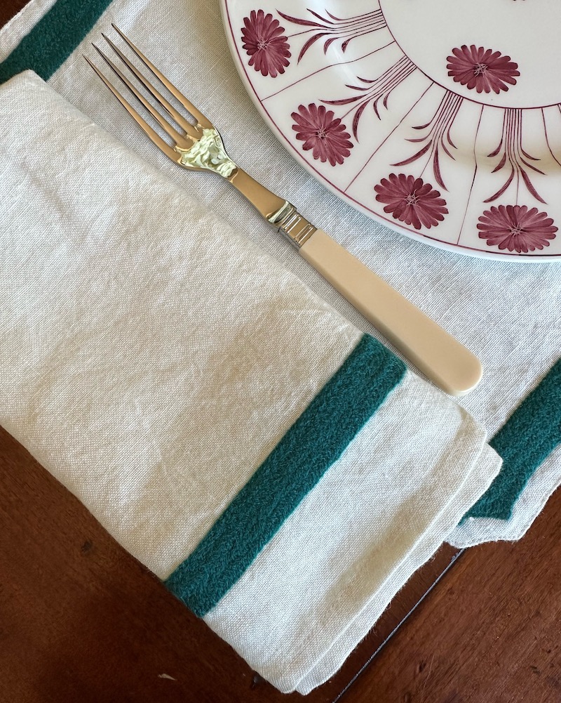 Riviera Stripe Napkin - Image 6