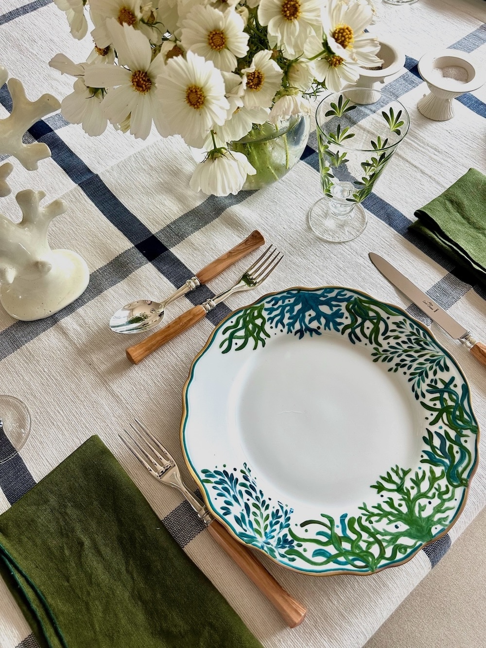 Windowpane Tablecloth - Image 5