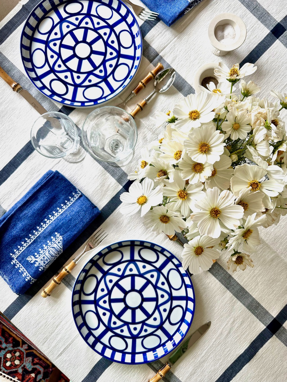 Windowpane Tablecloth - Image 7