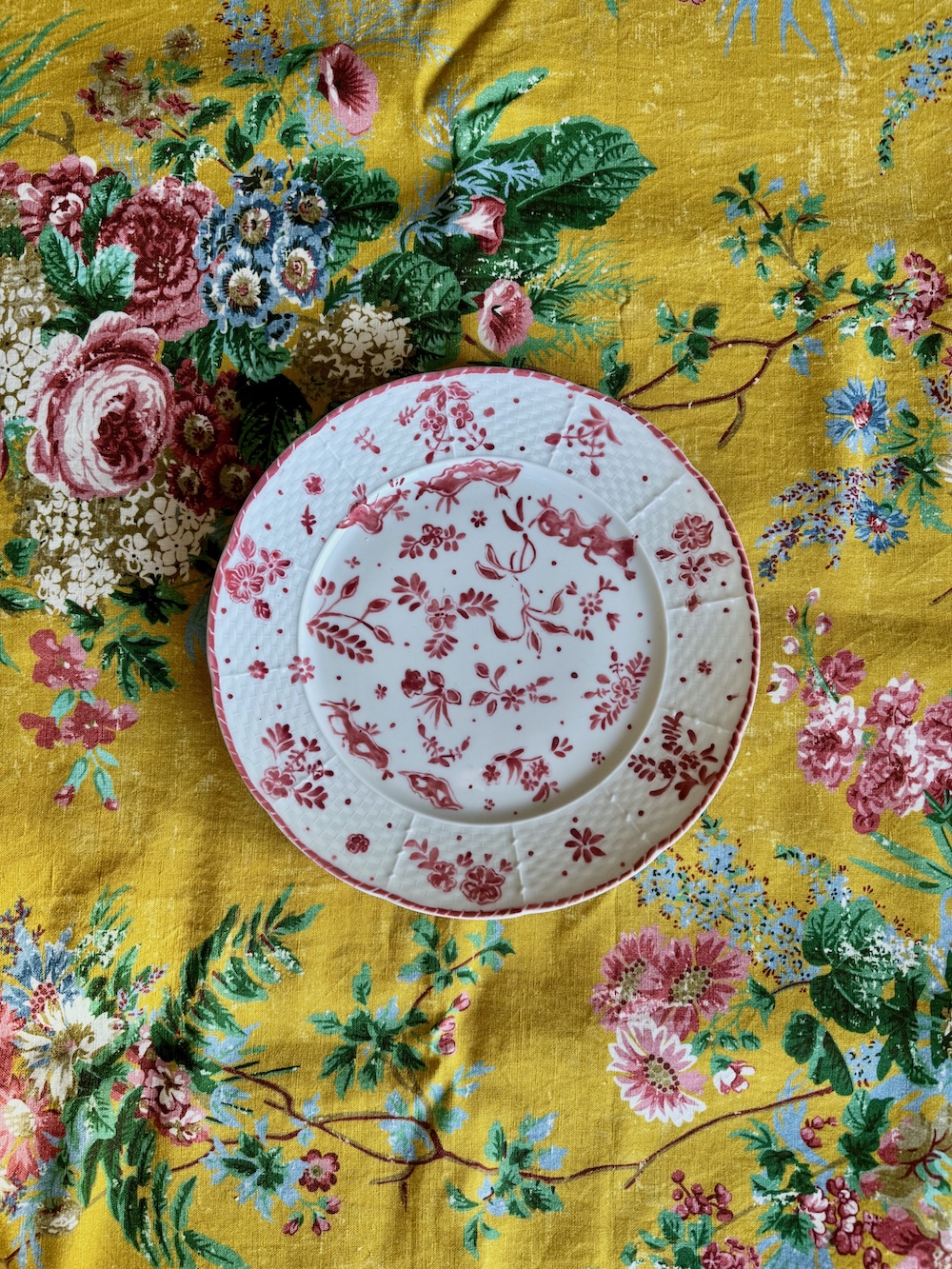 Fleuron Dinner Plate | Rose - Image 3