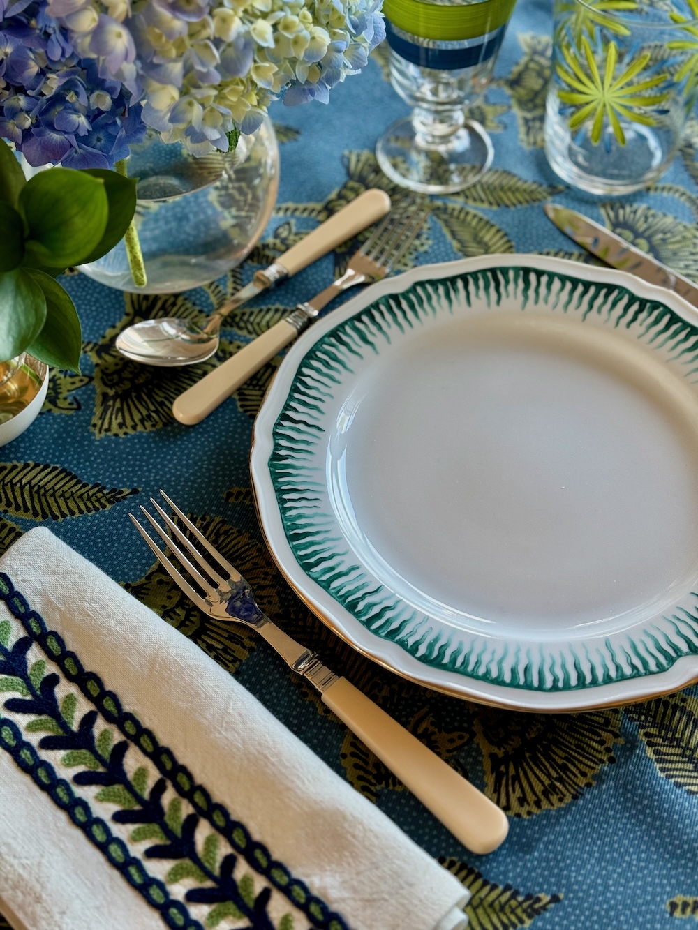 Sea Fern Dinner Plate - Image 2