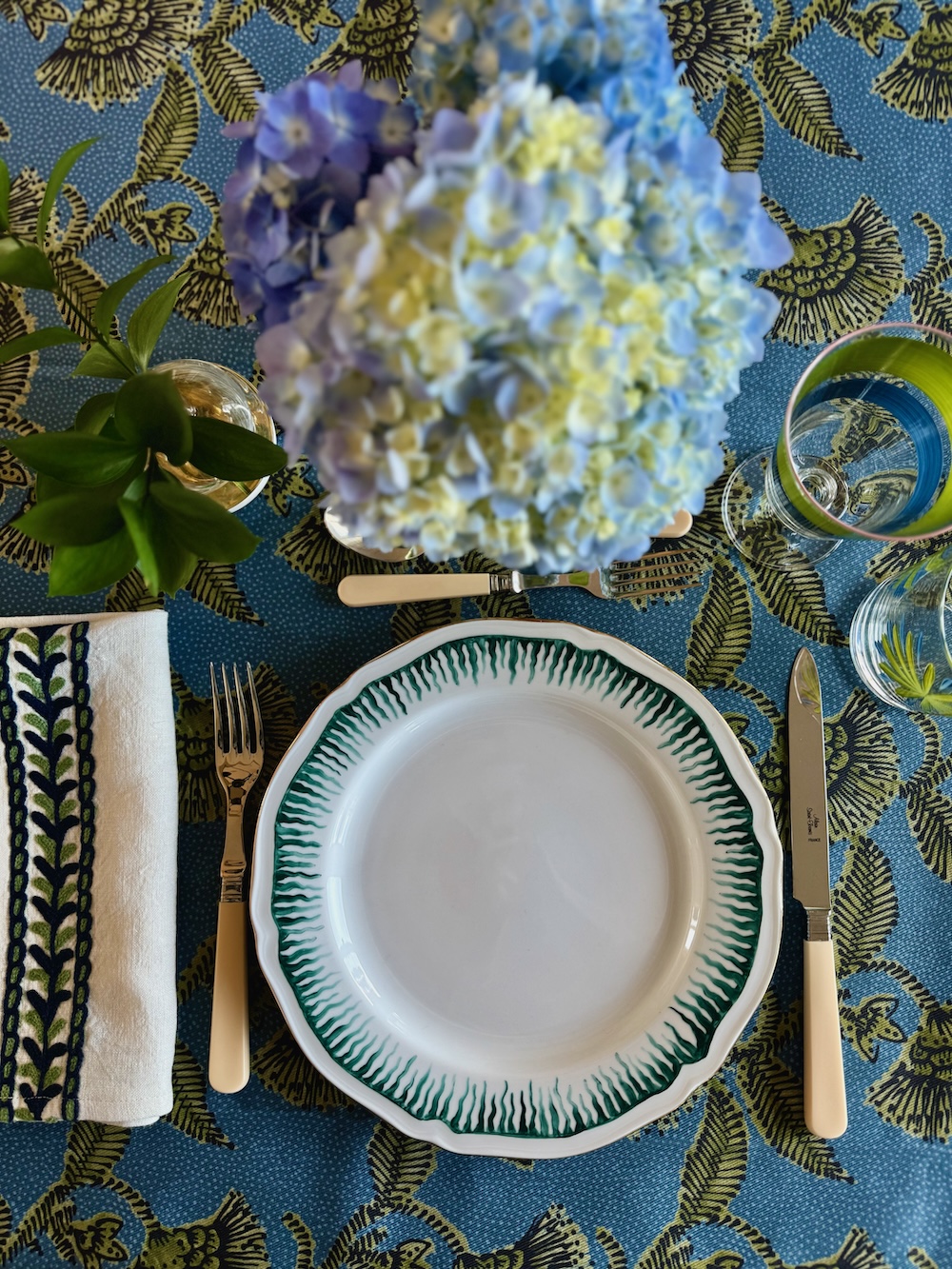 Sea Fern Dinner Plate - Image 5