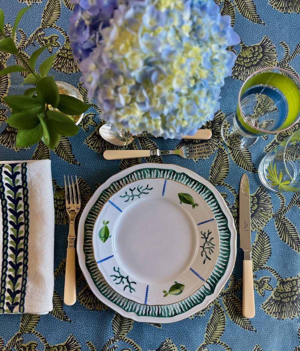 Sea Fern Dinner Plate - Image 6
