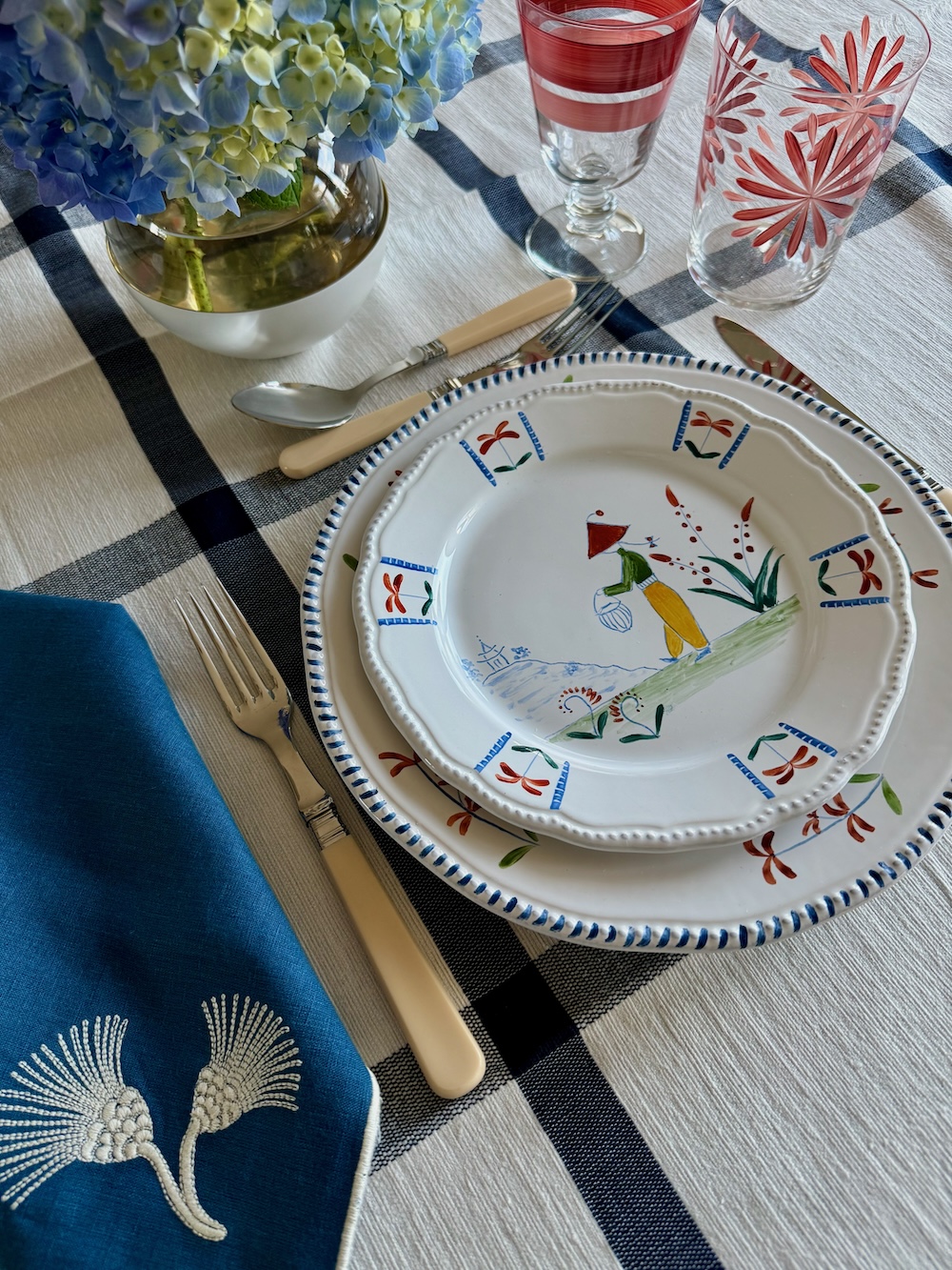 Chinese Garden Salad/Dessert Plate - Image 4