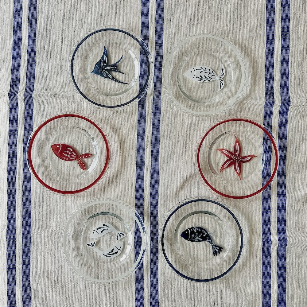 Sea Life Plates via Quintessence