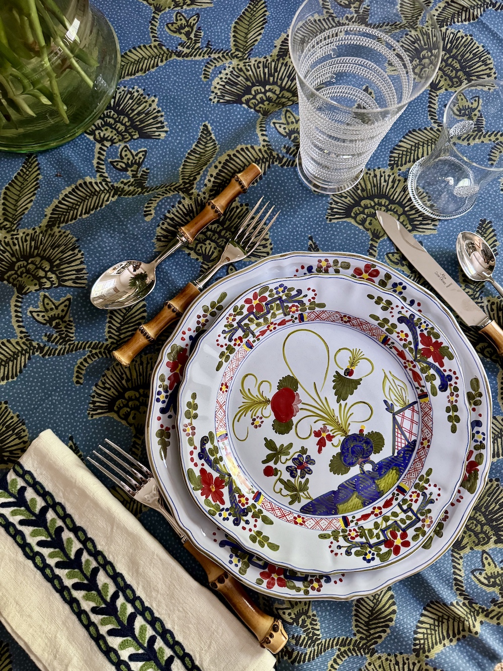 Carnation Salad/Dessert Plate - Image 3