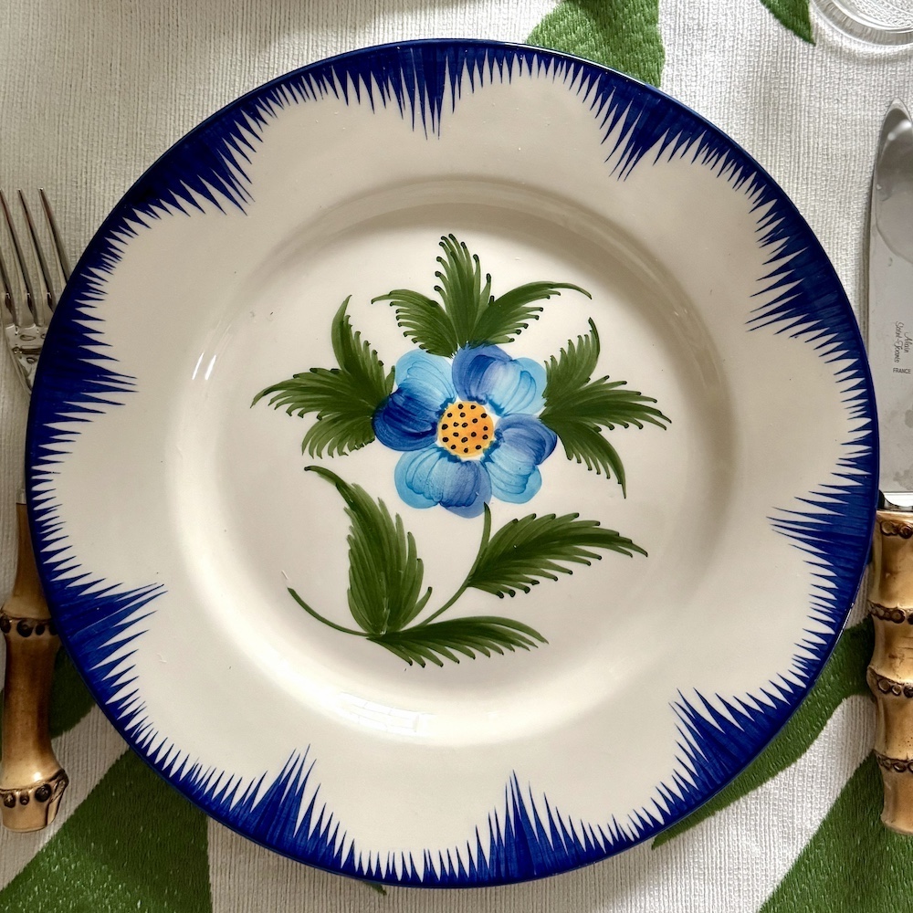 Rousseau dinner plate via Quintessence