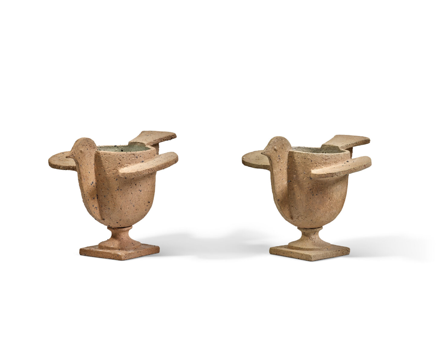 FRANÇOIS-XAVIER LALANNE (1927-2008) Paire de cache-pots 'Petite Cocotte' at Christie's via Quintessence