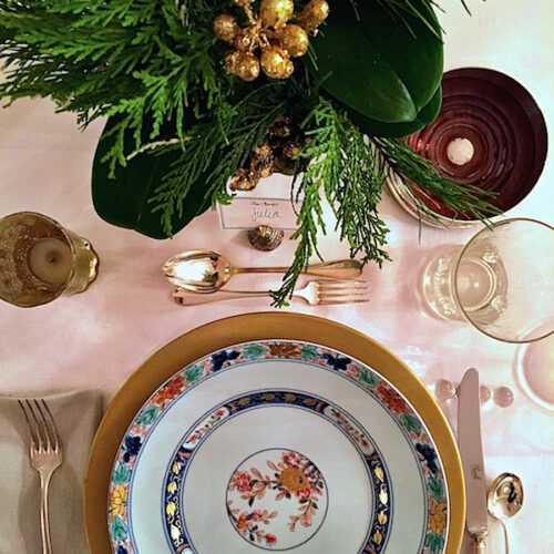 Christmas Eve table