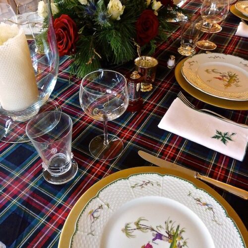 Christmas table