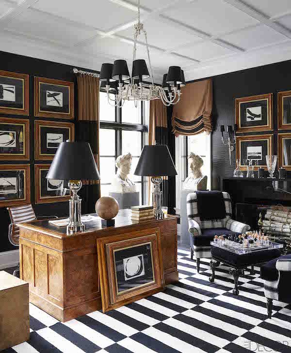 Glamour Goes Bold in an ELLE DECOR Sneak Peek