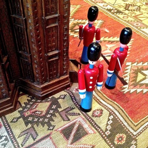 soldiers in Anthony Baratta room