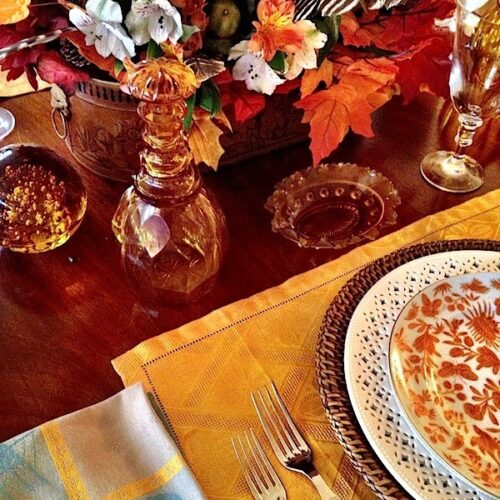 Thanksgiving tablescape