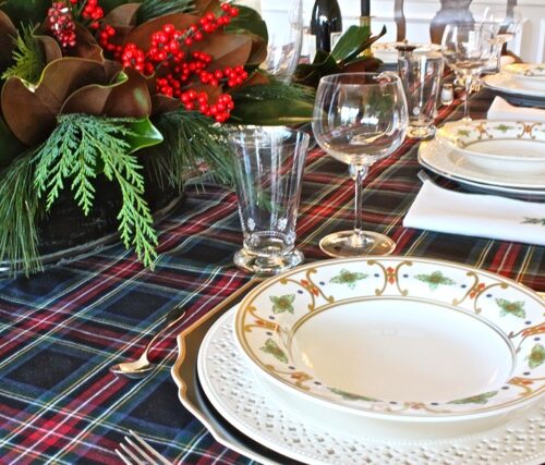 Quintessence blog Christmas table